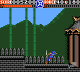 Ninja Gaiden screenshot 5 for Sega Game Gear